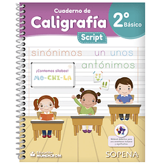 CALIGRAFÍA SCRIPT 2° BÁSICO SOPENA 
