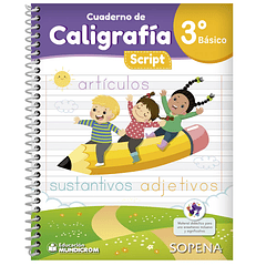 CALIGRAFÍA SCRIPT 3° BÁSICO SOPENA 