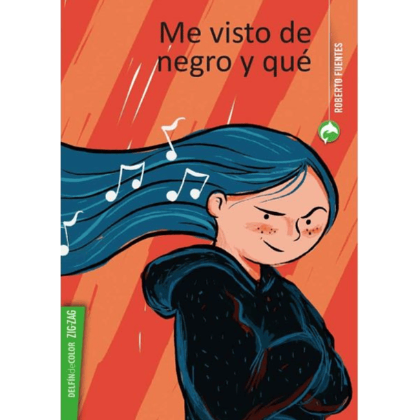 ME VISTO DE NEGRO Y QUE  