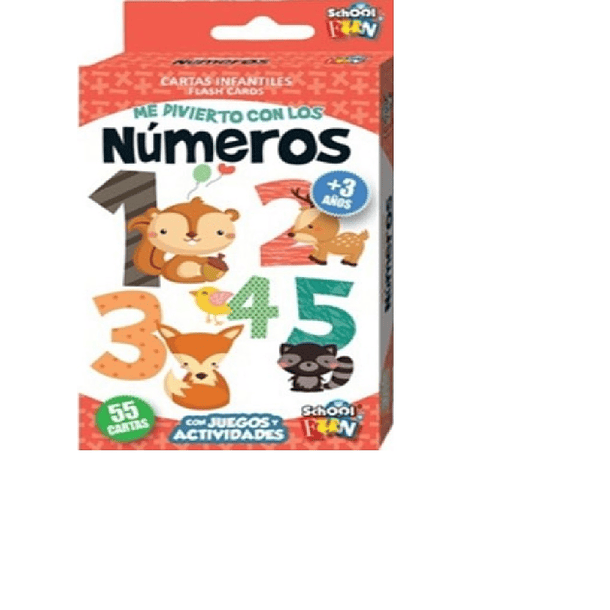 CARTAS INFANTILES - ME DIVIERTO CON LOS NÚMEROS 