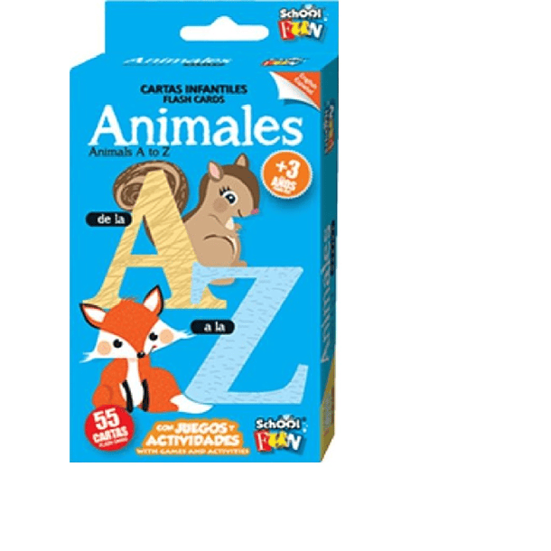 CARTAS INFANTILES - ANIMALES DE LA A a LA Z 