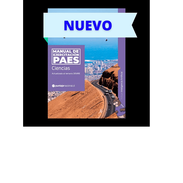 MANUAL PAES CIENCIAS + NUTRIA 2026 ( INCLUYE IA) 