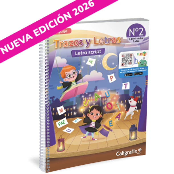 TRAZOS Y LETRAS N° 2 KINDER - SCRIPT (MODELO 2026) 