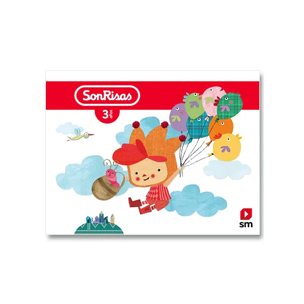 3 años Integrado Medio Mayor Sonrisas (EDITORIAL SM) 