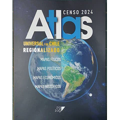ATLAS UNIVERSAL Y DE CHILE REGIONALIZADO (ZIGZAG) CENSO 2024