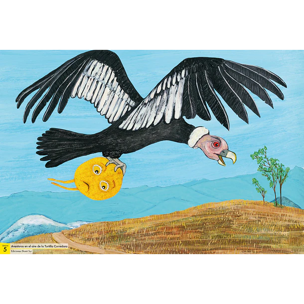 AVENTURAS EN EL AIRE DE LA TORTILLA CORREDORA (LÁMINAS KAMISHIBAI) 3