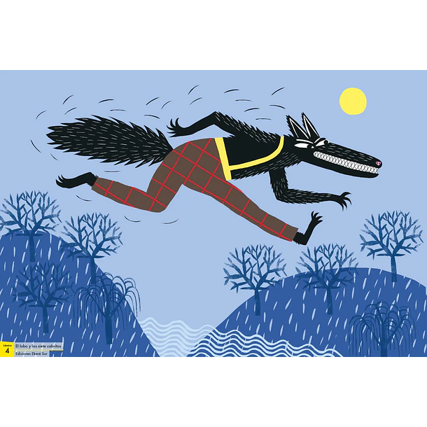 EL LOBO Y LOS SIETE CABRITOS (LÁMINAS KAMISHIBAI) 2