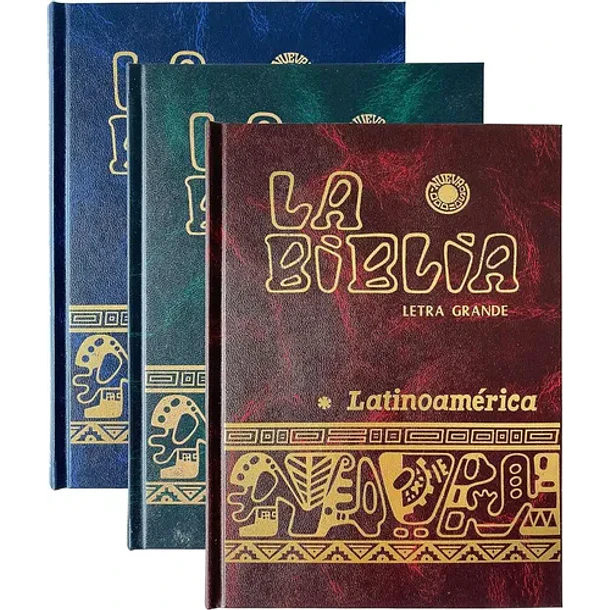 LA BIBLIA LATINOAMÉRICANA (LETRA GRANDE) 