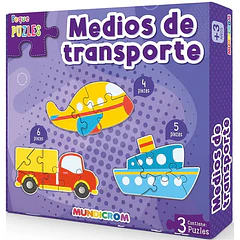 MEDIOS DE TRANSPORTE (PEQUE PUZLES)