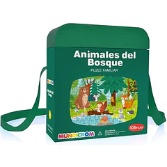 ANIMALES DEL BOSQUE (PUZLE 105 PZAS)