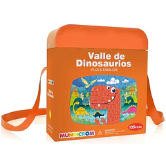 VALLE DE DINOSAURIOS (PUZLE 105 PZAS)