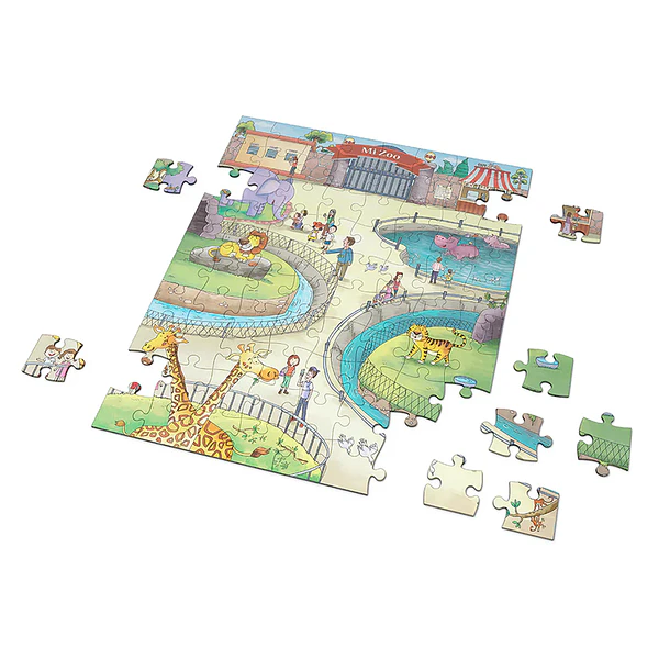 MI ZOO: CUENTO+PUZLE (100 PZAS) 2