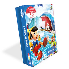 PINOCHO: CUENTO+PUZLE (30 PZAS)