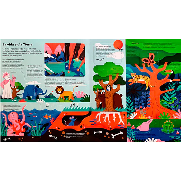 PLANETA TIERRA (POP-UP, SOLAPAS Y RUEDAS GIRATORIAS) 3