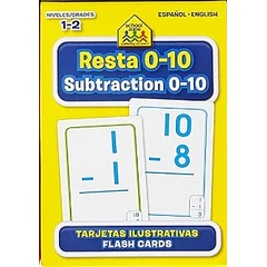 FLASH CARDS: RESTA 0-10 / SUBTRACTION 0-10