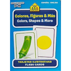 FLASH CARDS: COLORES, FIGURAS & MÁS / COLORS, SHAPES & MORE