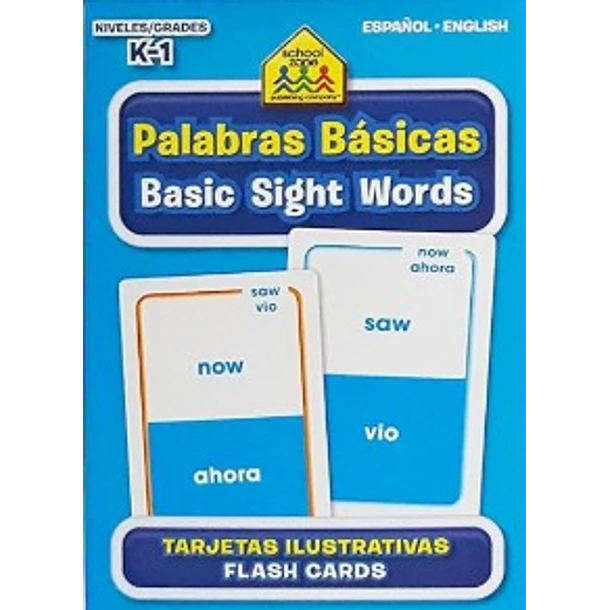FLASH CARDS: PALABRAS BÁSICAS / BASIC SIGHT WORDS 