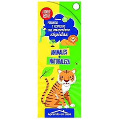 JUEGO MENTES RÁPIDAS: ANIMALES + NATURALEZA ¡DOBLE RETO!