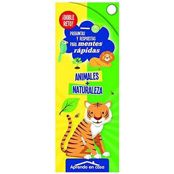 JUEGO MENTES RÁPIDAS: ANIMALES + NATURALEZA ¡DOBLE RETO! 