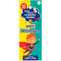 JUEGO MENTES RÁPIDAS: DEPORTES + CINE Y ESPECTÁCULOS ¡DOBLE RETO!