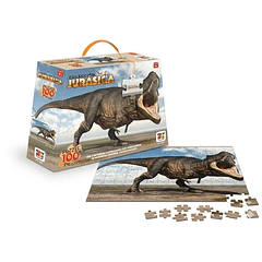 PUZZLE TYRANNOSAURUS REX COLECCIÓN JURÁSICA (100 PZAS)
