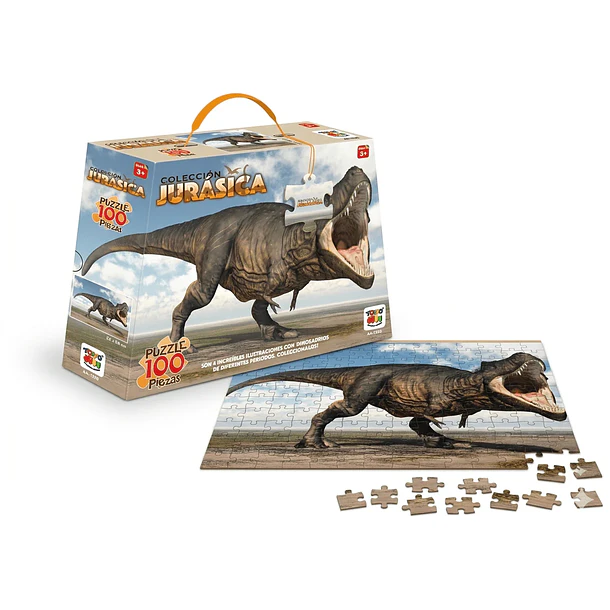 PUZZLE TYRANNOSAURUS REX COLECCIÓN JURÁSICA (100 PZAS) 