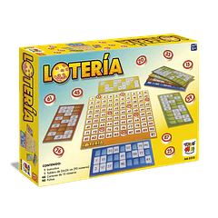 LOTERIA 48 CARTONES (FICHAS DE MADERA)