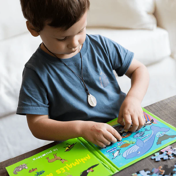 ANIMALES DE CHILE (PUZZLE MAGNÉTICO) 3 EN 1  3