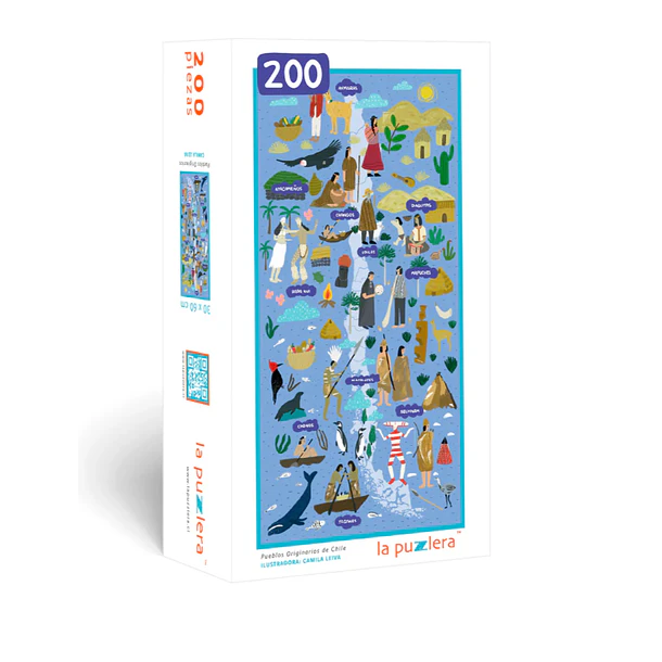 PUZZLE PUEBLOS ORIGINARIOS DE CHILE (200 PZAS) 1