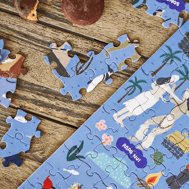 PUZZLE PUEBLOS ORIGINARIOS DE CHILE (200 PZAS) 2