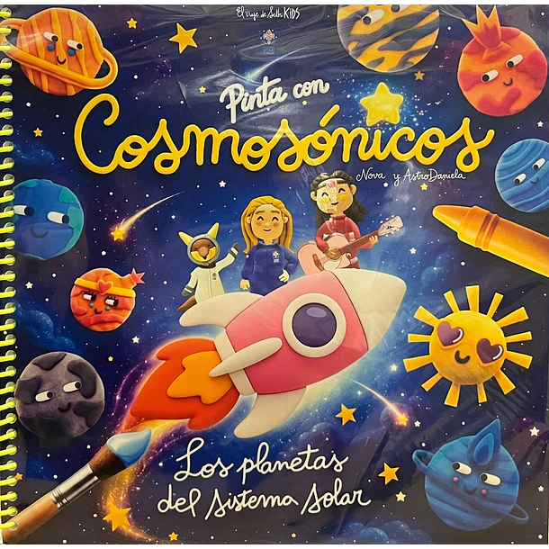 PINTA CON COSMOSÓNICOS: LOS PLANETAS DEL SISTEMA SOLAR  1