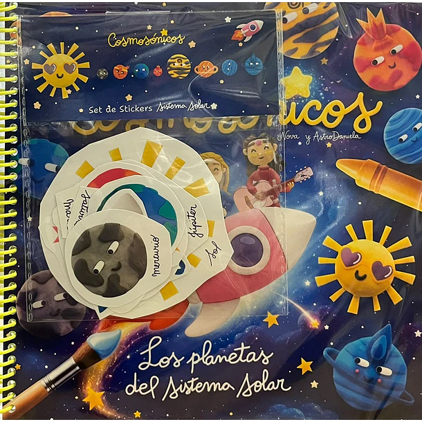 PINTA CON COSMOSÓNICOS: LOS PLANETAS DEL SISTEMA SOLAR  2