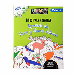 LIBRO PARA COLOREAR FLORA Y FAUNA