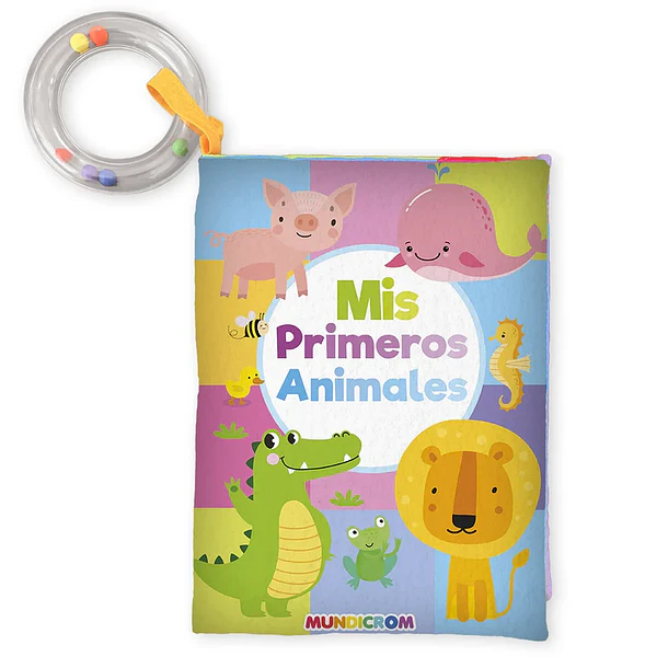 MIS PRIMEROS ANIMALES (LIBRO PARA BEBE DE TELA) 