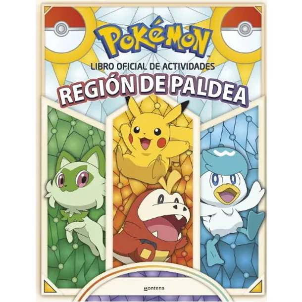 LIBRO DE ACTIVIDADES DE LA REGION PALDEA (POKEMON) 