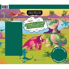 DINOSAURIOS ASOMBROSOS. CALEIDOSCOPIO PARA PINTAR