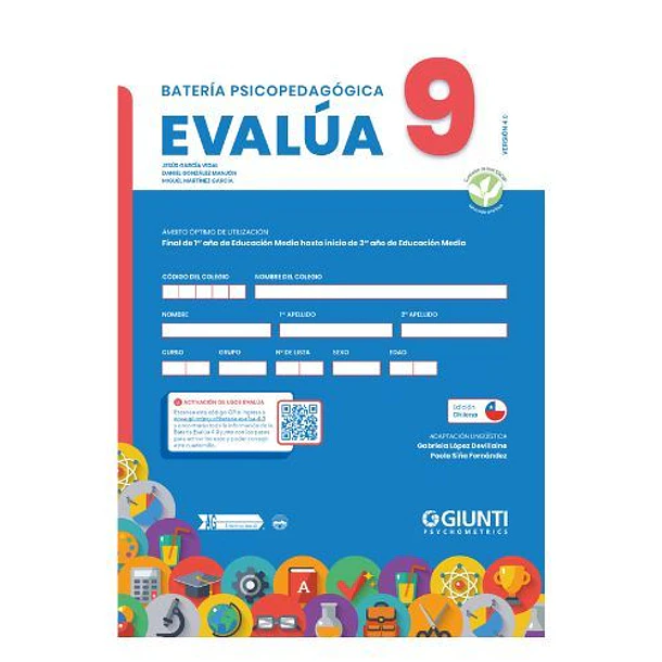 BATERIA EVALUA 9 VERSION 4.0 (PACK 10 TEST) 
