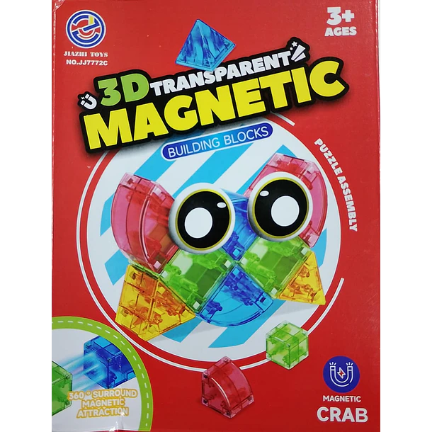 3D TRANSPARENT MAGNETIC 