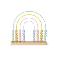ÁBACO DE MADERA DE ARCOIRIS MONTESSORI