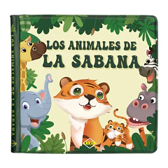 LOS ANIMALES DE LA SABANA - LIBRO PARA EL BAÑO