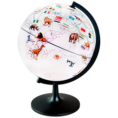 GLOBO TERRAQUEO PARA PINTAR