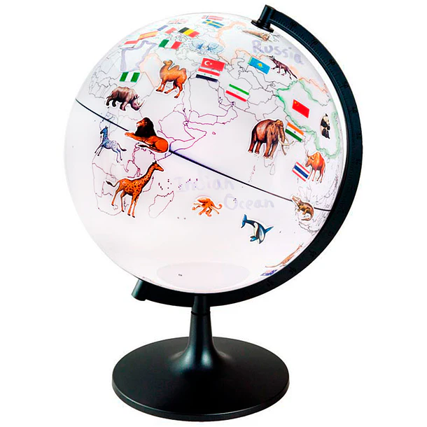 GLOBO TERRAQUEO PARA PINTAR 
