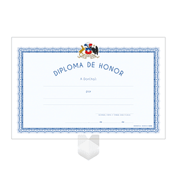 Diploma de Honor Unidad