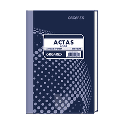 Libro de Actas Oficio 200 Hojas