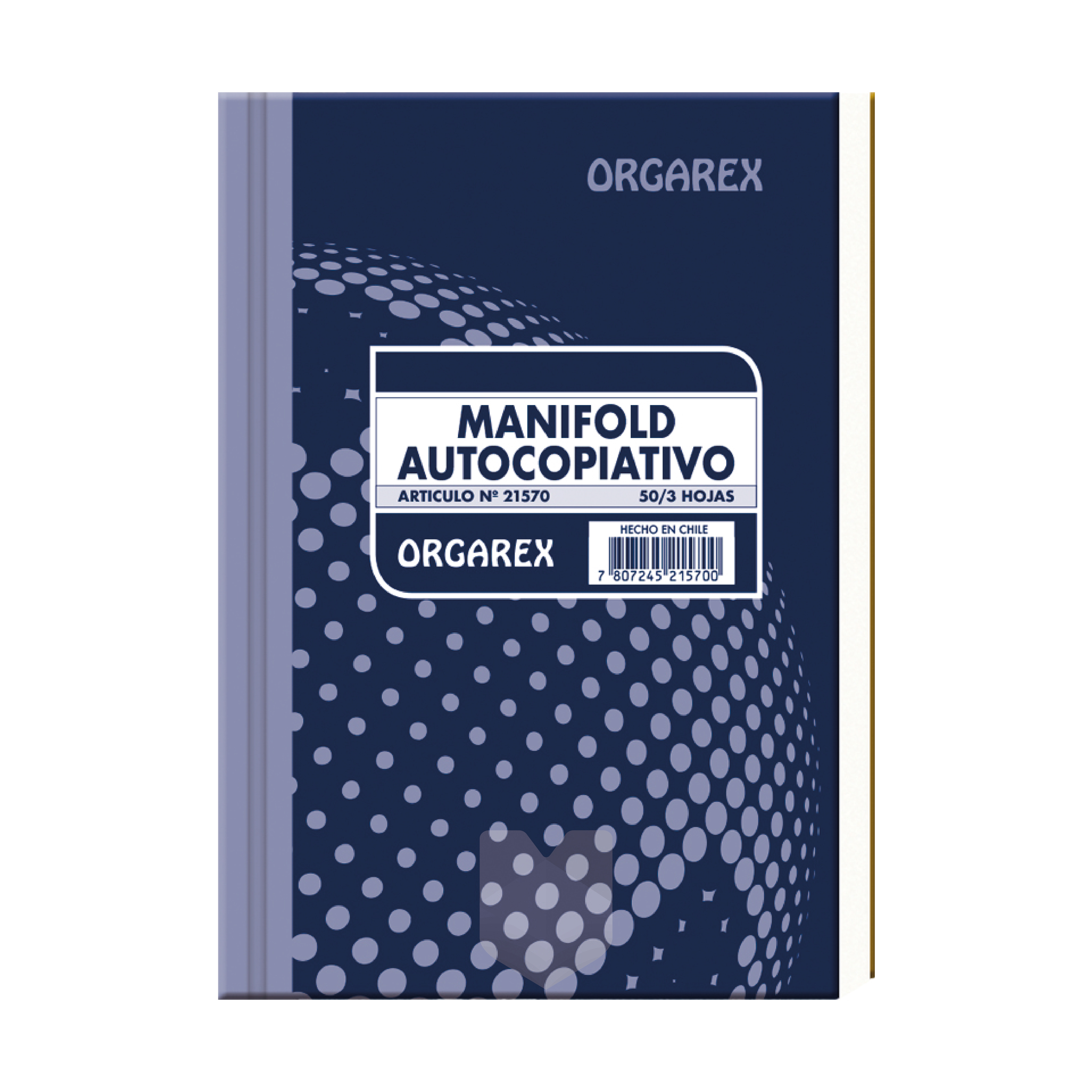 Libro de Manifold Autocopiativo Triplicado 50 Hojas