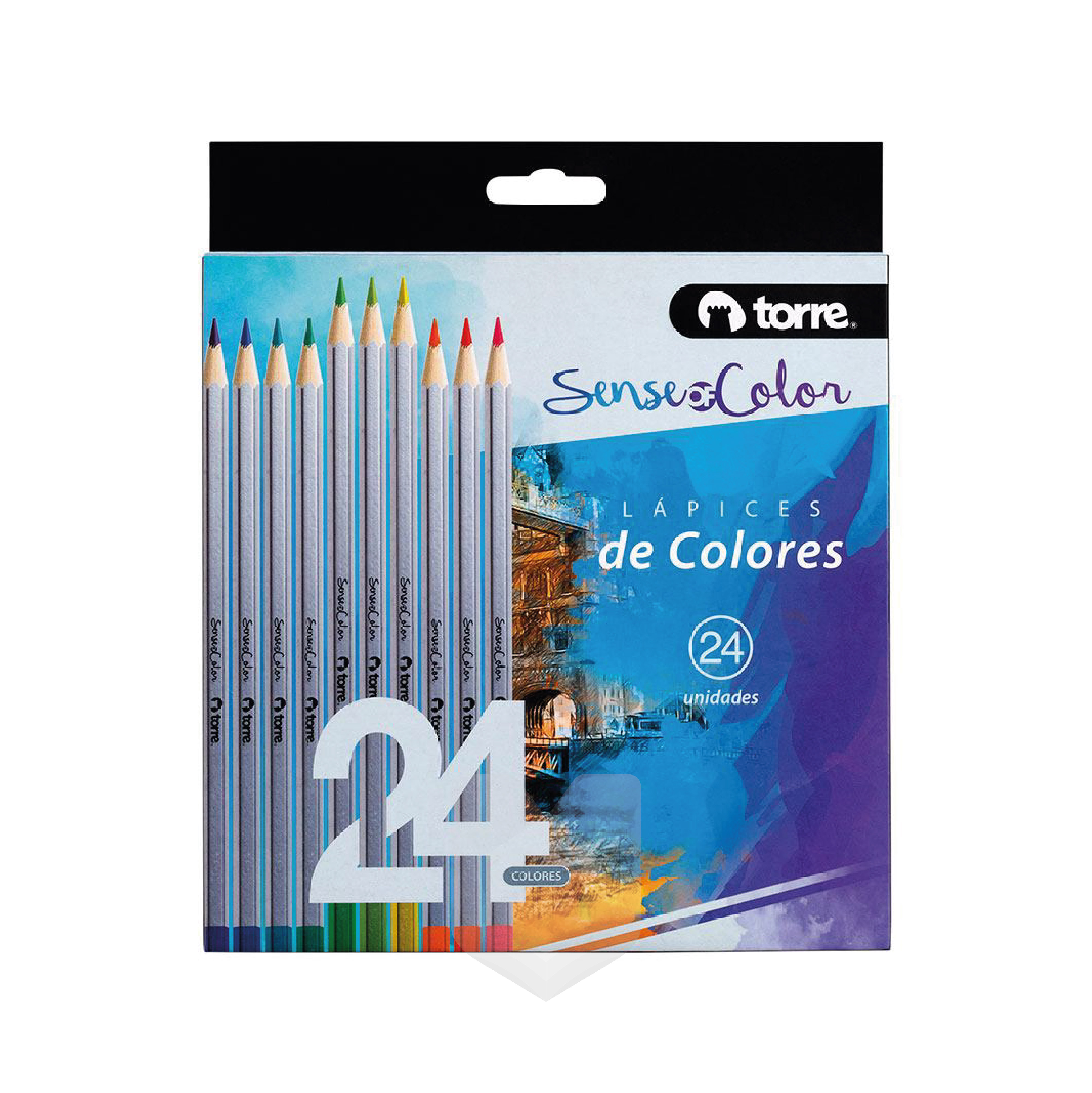 Set Lápices Sense of Color 24 Colores - Torre