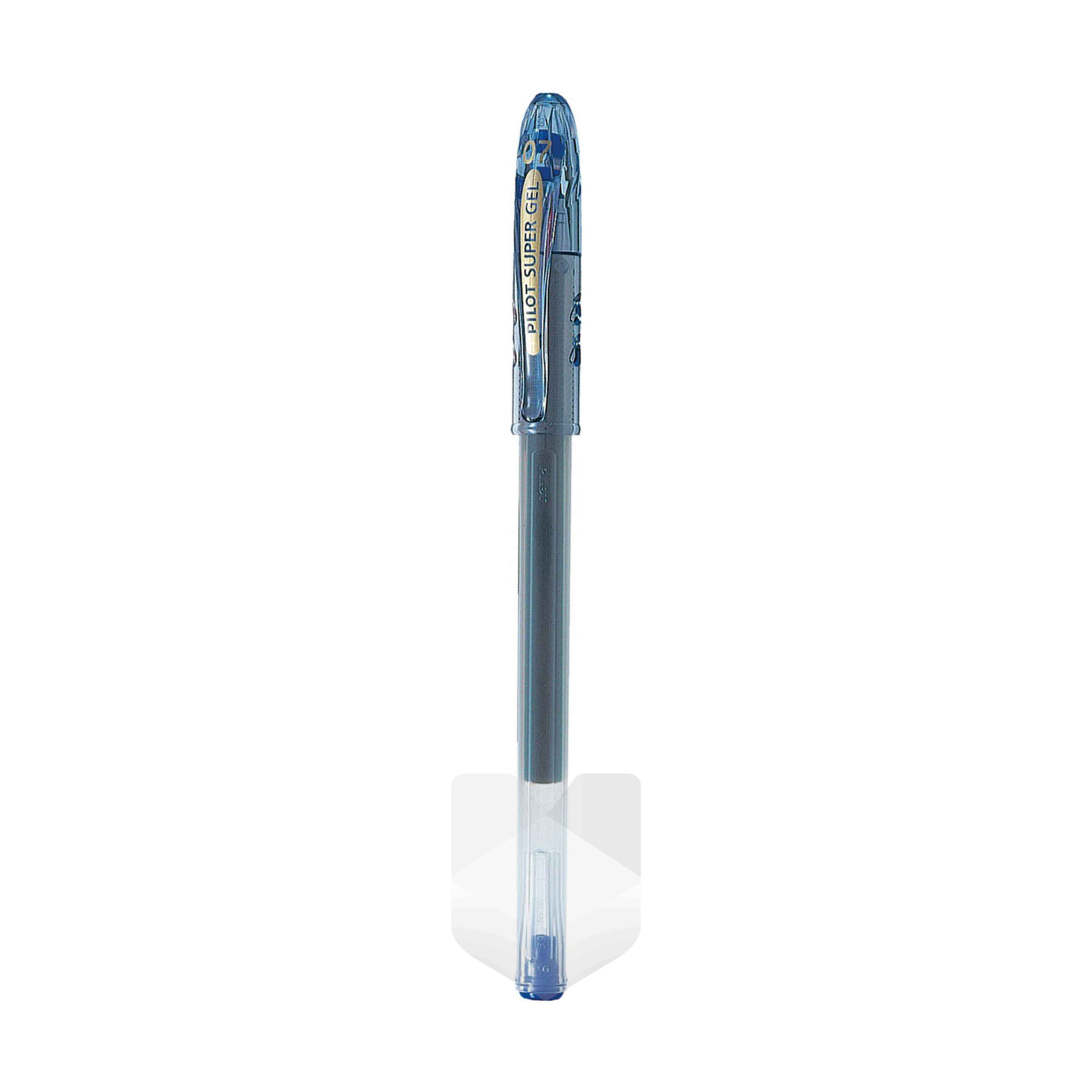 Bolígrafo Gel Pilot Super Gel 0.7 mm Azul