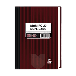 Libro Manifold Cartone 50/2 Hojas Duplicado