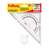 Escuadra Acrílica 45° con Transportador