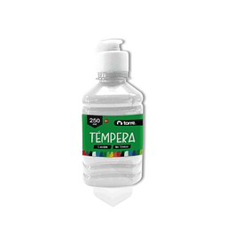 Tempera 250 ml Blanco